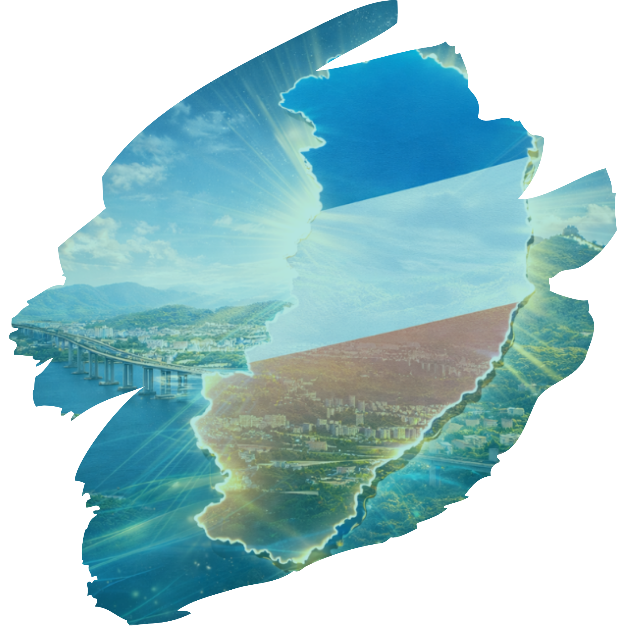 Mapa do Espírito Santo destacando a atuação da G2F como referência em soluções de higiene e limpeza profissional em todo o estado.